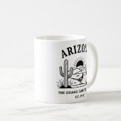 ヴィンテージ アリゾナ州 旅行 コーヒーマグカップ (正面右)
