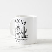 ヴィンテージ アリゾナ州 旅行 コーヒーマグカップ (正面左)