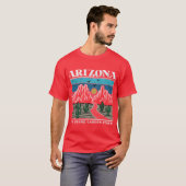 ヴィンテージ アリゾナ レトロ アリゾナ州 ギフト お土産 Tシャツ (正面フル)
