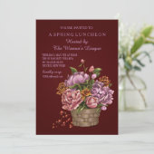 ヴィンテージ・アレンジメント招待状 招待状 (スタンド正面)