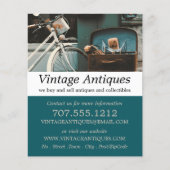 ヴィンテージ、アンティーク販売店、店舗 チラシ (正面)