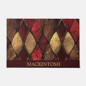 ヴィンテージ アンティーク クラシック ドアマット (正面)