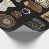 ヴィンテージ、アンティーク、クラシック ラッピングペーパー (角)