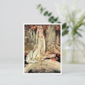 ヴィンテージ アン・アンダーソン かえるの王子様 ポストカード (スタンド正面)