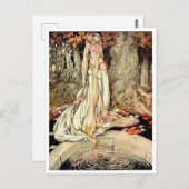 ヴィンテージ アン・アンダーソン かえるの王子様 ポストカード (正面/裏面)