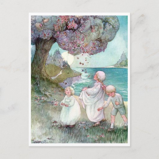 ヴィンテージ アン・アンダーソン シュガープラムツリー ポストカード (正面)