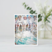 ヴィンテージ アン・アンダーソン 桟橋 ポストカード (スタンド正面)