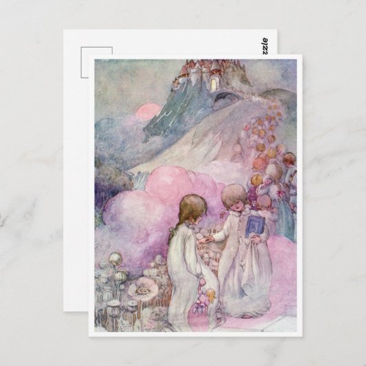 ヴィンテージ アン・アンダーソン 眠りの街 ポストカード (正面/裏面)