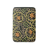 ヴィンテージ アーツ・アンド・クラフツ 花柄 Roycroft バスマット (正面縦)