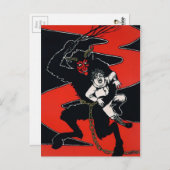 ヴィンテージ アーティスティック クランプス ポストカード (正面/裏面)