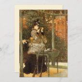 ヴィンテージ・アートのジェームズ・ティスソによるライフル射程で (正面/裏面)