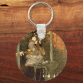 ヴィンテージ・アートのジェームズ・ティスソによるライフル射程で キーホルダー (正面)