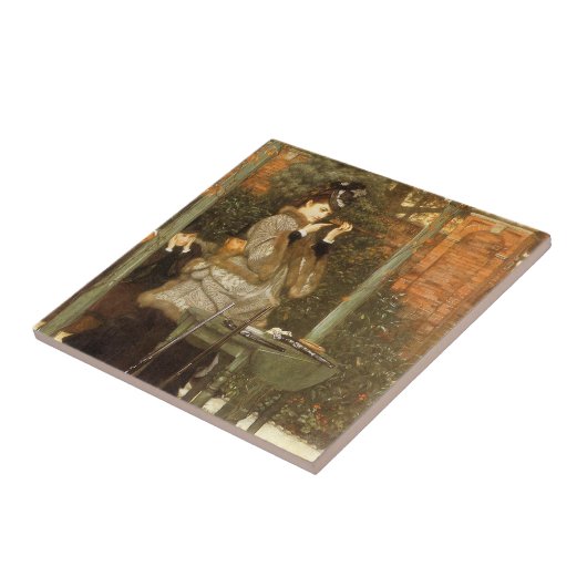 ヴィンテージ・アートのジェームズ・ティスソによるライフル射程で タイル (側面)