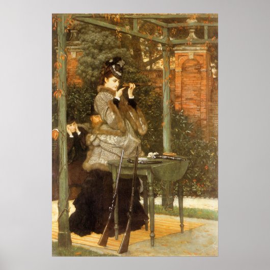 ヴィンテージ・アートのジェームズ・ティスソによるライフル射程で ポスター (正面)