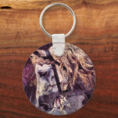 ヴィンテージ・アートジョバンニ・ボルディーニによる馬の頭 キーホルダー (正面)