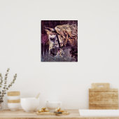 ヴィンテージ・アートジョバンニ・ボルディーニによる馬の頭 ポスター (キッチン)