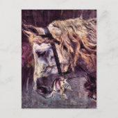 ヴィンテージ・アートジョバンニ・ボルディーニによる馬の頭 ポストカード (正面)