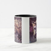 ヴィンテージ・アートジョバンニ・ボルディーニによる馬の頭 マグカップ (中央)