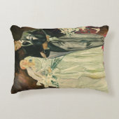 ヴィンテージ アートデコ ウェディング ブライド&グルーム 新婚夫婦 アクセントクッション (正面)