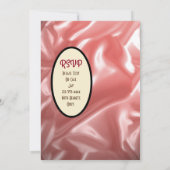 ヴィンテージ アートデコ パーティー招待状 招待状 (裏面)