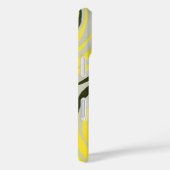 ヴィンテージ アートデコ ポショワール ジャズ 幾何学的な円 Case-Mate iPhoneケース (裏面 / 右)