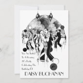 ヴィンテージ アートデコ 1920年代の招待状 招待状 (正面)