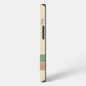 ヴィンテージ アート きのこ iPhoneケース (左側面)