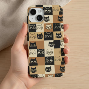 ヴィンテージ アート ギター 猫 愛好家 Case-Mate iPhoneケース iPhone 15ケース