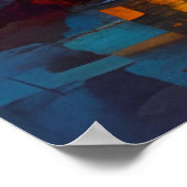 ヴィンテージ・アート・フランスと女性のポスター ポスター (角)