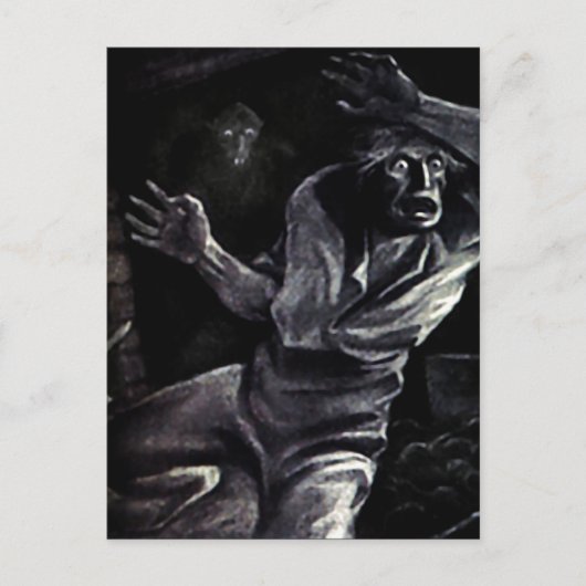 ヴィンテージ アート ポストカード (正面)