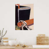 ヴィンテージ、アールデコ織物及び織物 ポスター (キッチン)