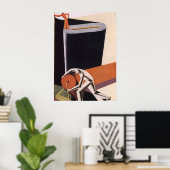 ヴィンテージ、アールデコ織物及び織物 ポスター (ホームオフィス)