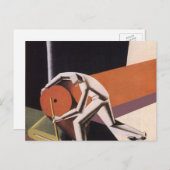 ヴィンテージ、アールデコ織物及び織物 ポストカード (正面/裏面)