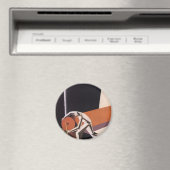 ヴィンテージ、アールデコ織物及び織物 マグネット (インサイチュ (食洗機))