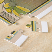 ヴィンテージ·アールデコ·マガジン·カバー ジグソーパズル (側面)