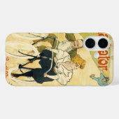 ヴィンテージ アール・ヌーボー、グラディエーター サイクル 自転車 Case-Mate iPhoneケース (裏面 (横))