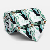 ヴィンテージ アール・ヌーヴォー、イタリアのファッションとゴージャスな女性 ネクタイ (ロール)