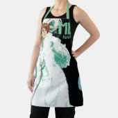 ヴィンテージ アール・ヌーヴォー、イタリアのファッション、優雅な女性 エプロン (インサイチュ)