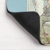 ヴィンテージ アール・ヌーヴォー、オランダ生命保険 マウスパッド (コーナー)