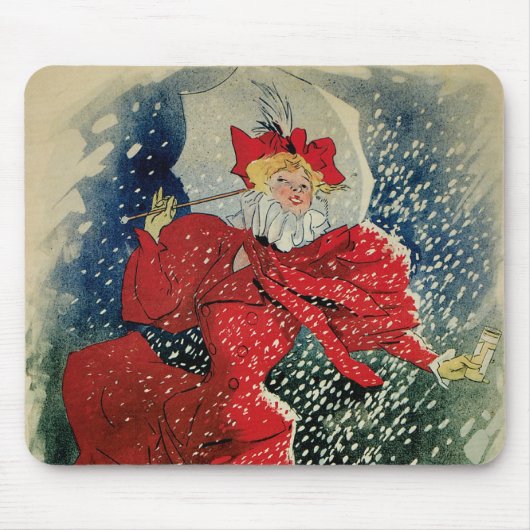 ヴィンテージ アール・ヌーヴォー ゲラデル咳止め飴 マウスパッド (正面)