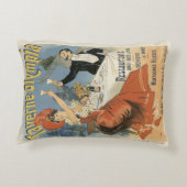 ヴィンテージ アール・ヌーヴォー、タヴェルヌ オリンピア レストラン アクセントクッション (裏面)