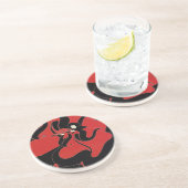 ヴィンテージ アール・ヌーヴォー チャップブック 感謝祭 コースター (側面)