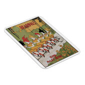 ヴィンテージ アール・ヌーヴォー、ベアリングス タンデム自転車 マグネット (右側)