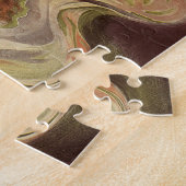 ヴィンテージ アール・ヌーヴォー、ラ・ロワ・フュルレール 現代舞踊 ジグソーパズル (側面)