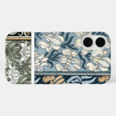 ヴィンテージ アール・ヌーヴォー、庭のアイリス 花 Case-Mate iPhoneケース (裏面 (横))