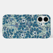 ヴィンテージ アール・ヌーヴォー、庭園のワイルド ローズの花 Case-Mate iPhoneケース (裏面 (横))