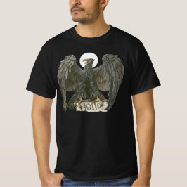 ヴィンテージ アール・ヌーヴォー 鷹, 獲物を捕らえる鳥 Tシャツ