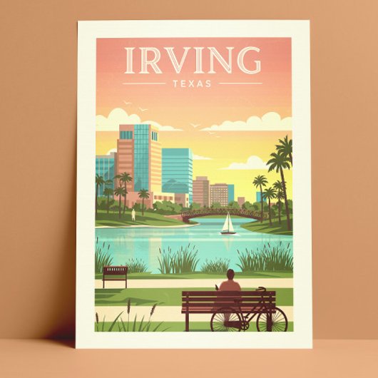 ヴィンテージ アーヴィング テキサス ポストカード