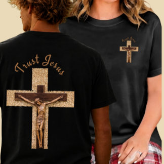 ヴィンテージ「イエスを信じる」クリスマス メンズ レディース Tシャツ