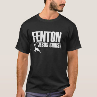 ヴィンテージ イエス・キリスト 鹿 フェントン キリスト教 Tシャツ